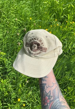 Vintage 90s Disney World Paris Embroidered Hat Cap
