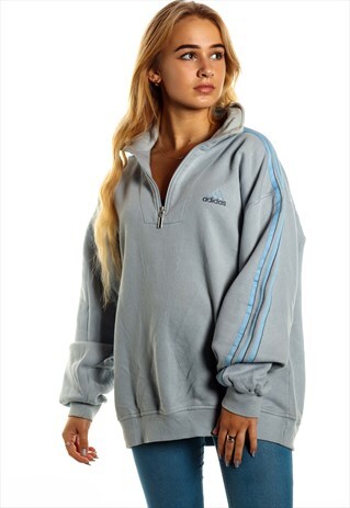 VINTAGE ADIDAS 1/4 ZIP SWEATSHIRT SW288