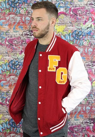 VINTAGE BOMBER JACKET. VARSITY/AMERICAN/ USA JACKET