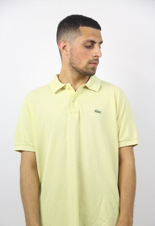 VINTAGE LACOSTE LEMON POLO SHIRT