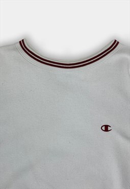 Vintage White Champion Sweatshirt