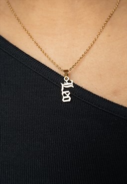 Star Sign Leo Pendant Necklace