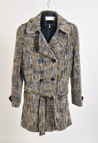 Vintage 00s buckle trench coat