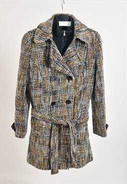 Vintage 00s buckle trench coat