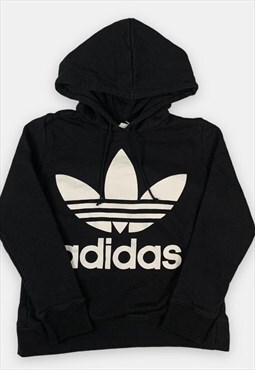 Vintage Adidas black hoodie womans size 10