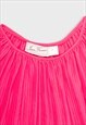 PINK PLEATED BLOUSE