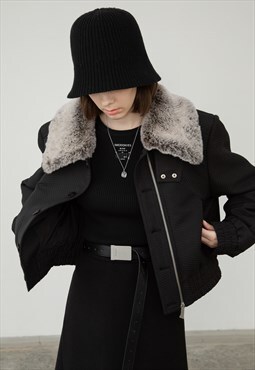 Women's fashion fur collar jacket  SS2022 VOL.1