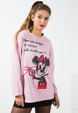 VINTAGE STYLE 90S DISNEY SWEATSHIRT / S2403