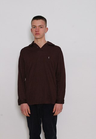 VINTAGE YVES SAINT LAURENT COLLARED TOP