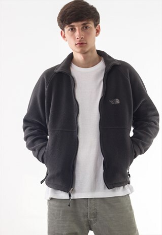 VINTAGE THE NORTH FACE FULL ZIP JACKET 90S GREY