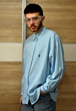 VINTAGE BABYBLUE RALPH LAUREN SHIRT
