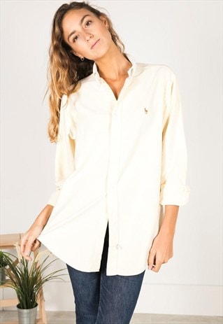 VINTAGE 80'S POLO RALPH LAUREN SHIRT / S0322