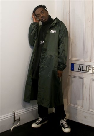LONGLINE GREEN WATERPROOF WINDBREAKER