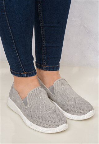 TAMMY KNITTED SLIP ON TRAINER
