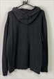 BLACK LEVIS PULLOVER HOODIE XL