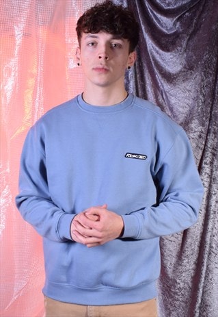 VINTAGE REEBOK BLUE SWEATSHIRT
