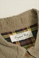 VINTAGE BEIGE CORDUROY SHIRT MENS