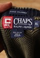 VINTAGE CHAPS JUMPER MEN'S KHAKI GREEN