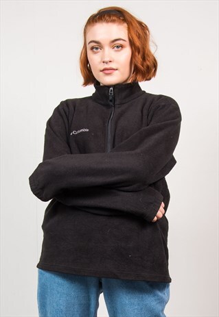 COLUMBIA FLEECE QUARTER ZIP JUMPER