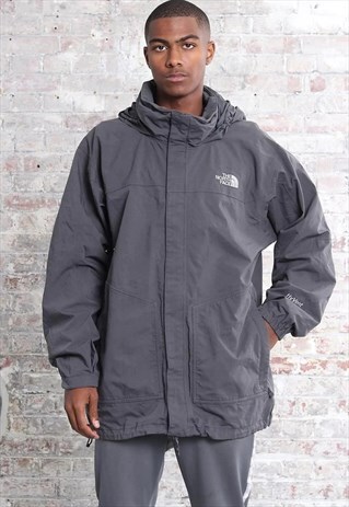 VINTAGE NORTH FACE LOGO JACKET GREY