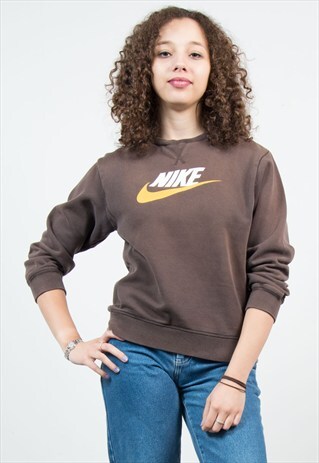 90'S NIKE BROWN SWEATSHIRT JUMPER