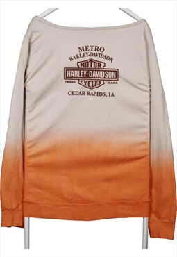 Harley Davidson 90's Spellout Crewneck Sweatshirt XXLarge (2