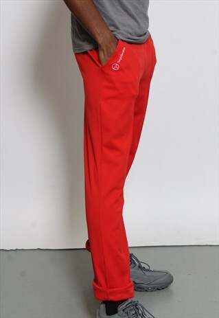 VINTAGE SERGIO TACCHINI TRACK PANTS RED