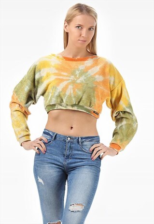CROPPED SWEATSHIRT FLEECE