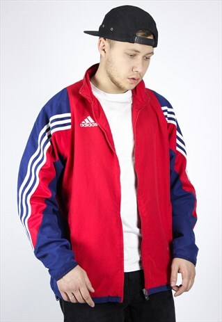 VINTAGE MENS ADIDAS TRACKSUIT JACKET