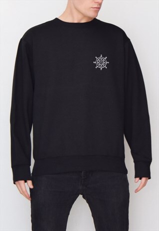 BLACK WHEEL SWEATSHIRT