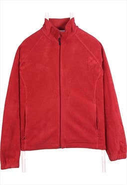 Columbia 90's Zip Up Fleece Jumper XLarge Red