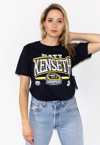 RETRO NASCAR MOTO T-SHIRT