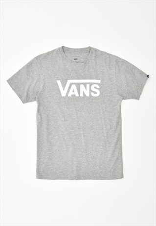 VINTAGE VANS T-SHIRT TOP GREY