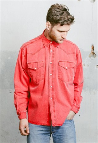 VINTAGE 90S DENIM SHIRT