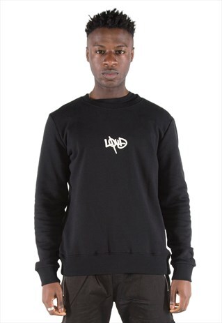 LOUD WORLDWIDE GRAFFITI YELLOW SWEATSHIRT