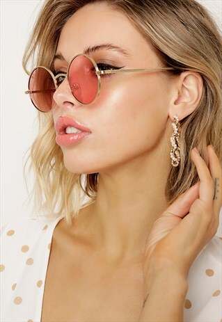 ROUND FRAME SUNGLASSES