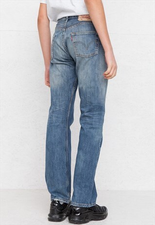 VINTAGE BLUE LEVI'S 501 FIT DENIM JEANS