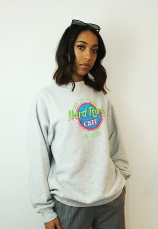VINTAGE HARD ROCK CAFE SWEATSHIRT, XL