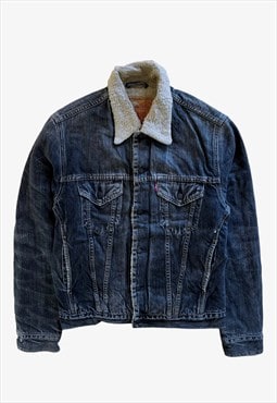 Vintage Levi's 71550 04 Grey Denim Trucker Jacket