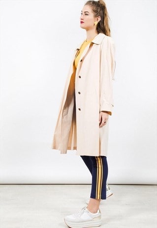 VINTAGE 80S ORIGINAL BURBERRY TRENCH / S4004