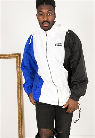 VINTAGE 80S USA ADIDAS SPORT PARKA / R0077