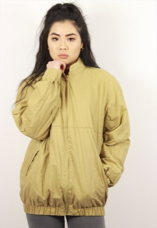 VINTAGE TAN BOMBER JACKET
