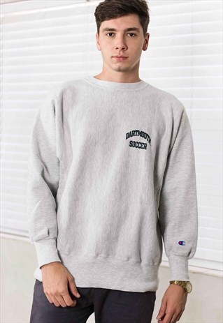 VINTAGE CHAMPION REVERSE WAVE SWEATSHIRT UNI LOGO 90S L 23.1