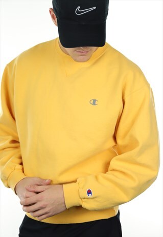 VINTAGE CHAMPION USA SMALL LOGO SWEATSHIRT JUMPER