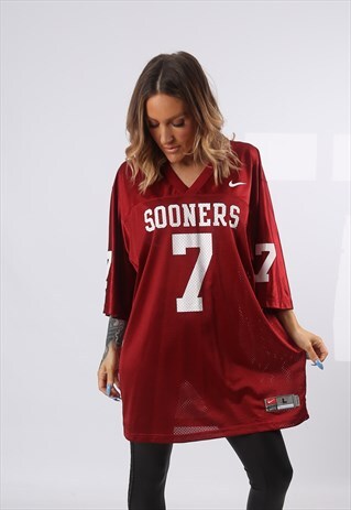 OVERSIZED T-SHIRT SPORT JERSEY TOP FOOTBALL UK 16 (5DZ)