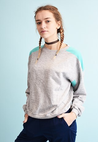 90'S RETRO ATHLEISURE NEUTRAL SWEATSHIRT JUMPER