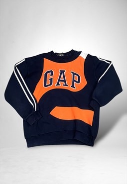 Reworked Gap Embroidered Sweatshirt