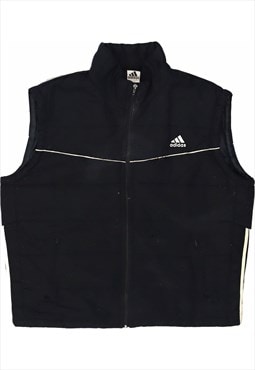 Vintage 90's Adidas Gilet Fleece Vest Sleeveless