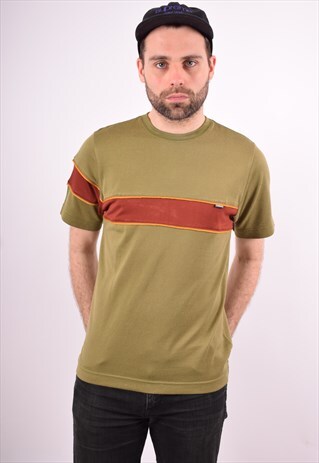 NIKE MENS VINTAGE T-SHIRT TOP MEDIUM GREEN 90'S