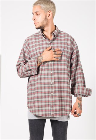 VINTAGE 80S POLO RALPH LAUREN SHIRT / S1434